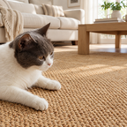 Natural Sisal Entrance Door Mat - Non-Slip Durable Front Door Rug for Indoor & Outdoor Use