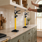 Adjustable Cabinet Support Rod - Height-Adjustable Ceiling Support for Cabinets & Cupboards, Heavy Duty