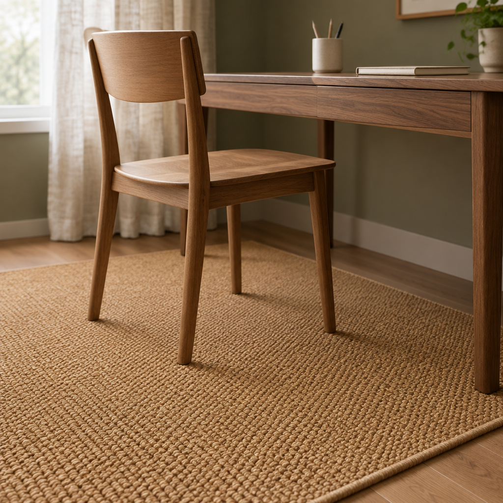 Natural Sisal Entrance Door Mat - Non-Slip Durable Front Door Rug for Indoor & Outdoor Use