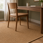 Natural Sisal Entrance Door Mat - Non-Slip Durable Front Door Rug for Indoor & Outdoor Use